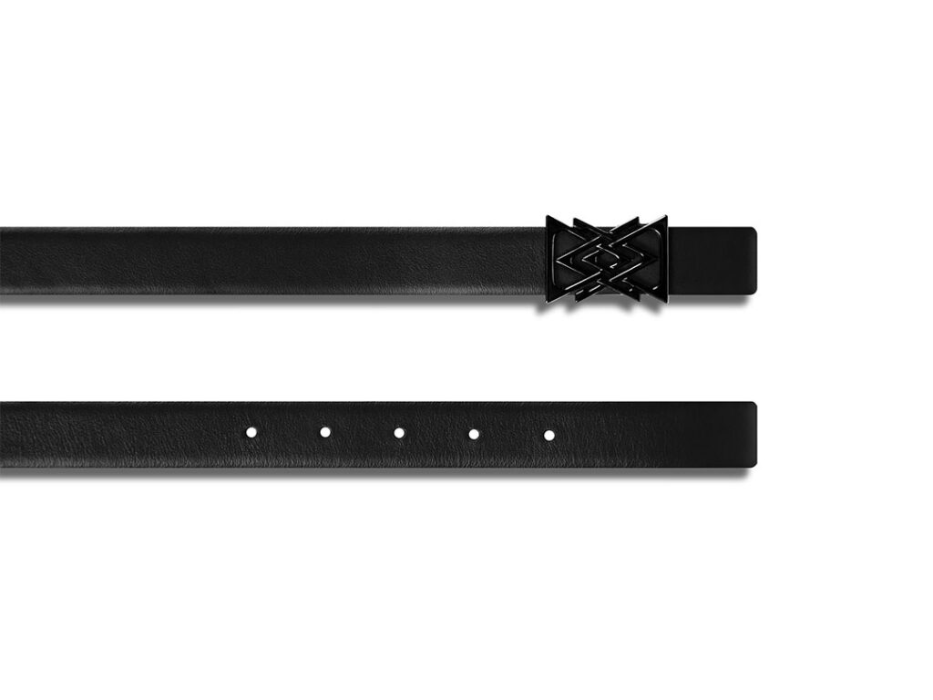 Cintura Èlino 20 nero lucido scuro