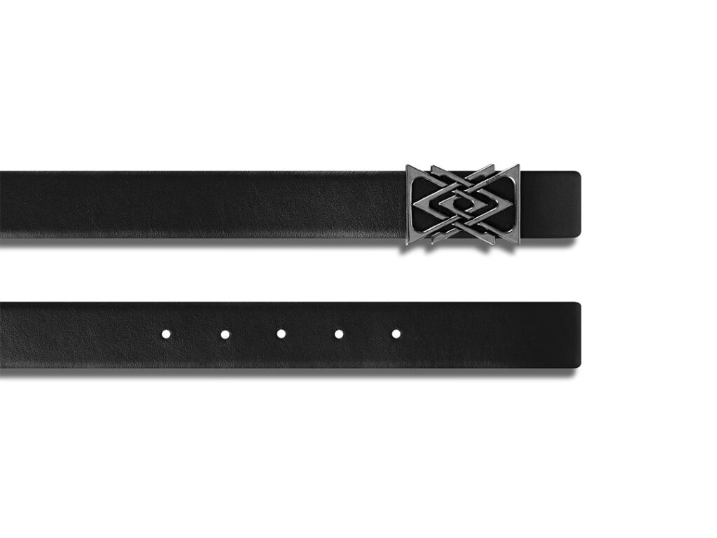 Cintura Èlino 24 nero lucido vintage